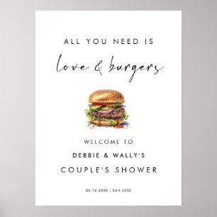 Alles wat je nodig hebt is liefde en Burgers Coupl Poster