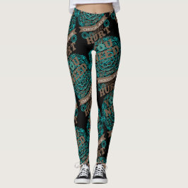 Alles wat je nodig hebt is liefde en chocolade leggings