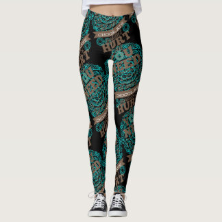 Alles wat je nodig hebt is liefde en chocolade leggings