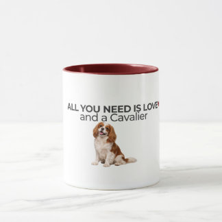 Alles wat je nodig hebt is liefde en een Cavalier Mok