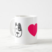 Alles wat je nodig hebt is liefde en een Mok van e (Voorkant links)