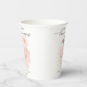 Alles wat je nodig hebt is liefde en mimosas Vrijg Papieren Bekers (Rechts)