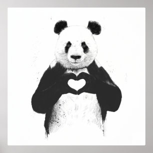 Alles wat je nodig hebt is liefde - Folie Poster