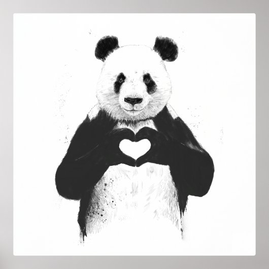 Alles wat je nodig hebt is liefde - Folie Poster (Voorkant)