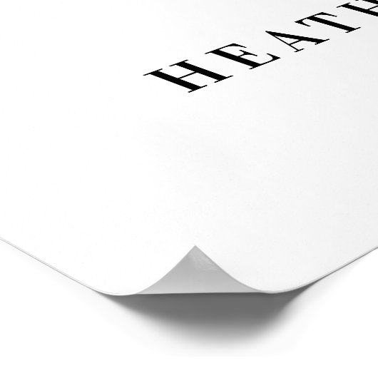 Alles wat je nodig hebt is Liefde & Pizza Aangepas Poster (Hoek)