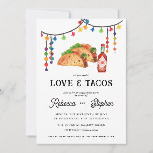 Alles wat je nodig hebt is Liefde & Tacos Verlov Kaart