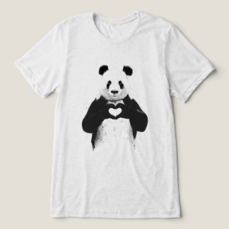 Alles wat je nodig hebt is liefde Tri-Blend shirt