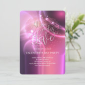 Alles wat je nodig hebt is liefde uitnodiging (Staand voorkant)