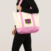 'Alles wat je nodig hebt is Love Canvas Pocket Can Tote Bag (Voorkant (product))