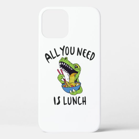 Alles wat je nodig hebt is lunch Case-Mate iPhone case (Achterkant)