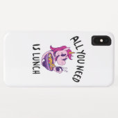 Alles wat je nodig hebt is lunch Case-Mate iPhone case (Achterkant (horizontaal))