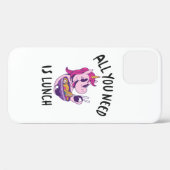 Alles wat je nodig hebt is lunch Case-Mate iPhone case (Achterkant (horizontaal))