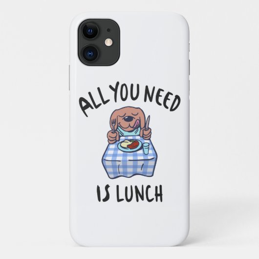 Alles wat je nodig hebt is lunch Case-Mate iPhone case (Achterkant)