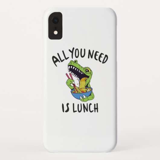 Alles wat je nodig hebt is lunch Case-Mate iPhone case (Achterkant)