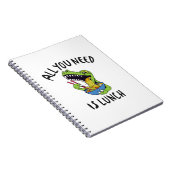 Alles wat je nodig hebt is lunch notitieboek (Rechterzijde)