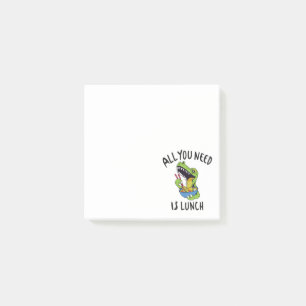 Alles wat je nodig hebt is lunch post-it® notes