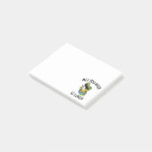 Alles wat je nodig hebt is lunch post-it® notes (Schuin)