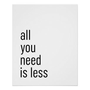 Alles wat je nodig hebt, is minder perfect poster