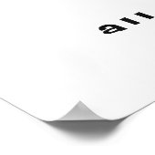 Alles wat je nodig hebt is peegras poster (Hoek)