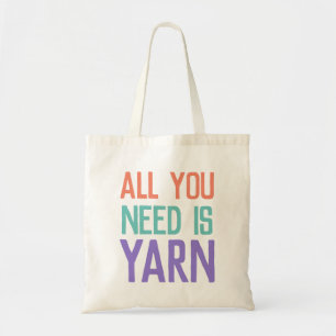 Alles wat je nodig hebt is Yarn Tote Bag