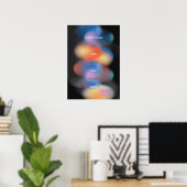 Alles wat je vermijdt, kan gemakkelijk blijven poster (Thuiskantoor)