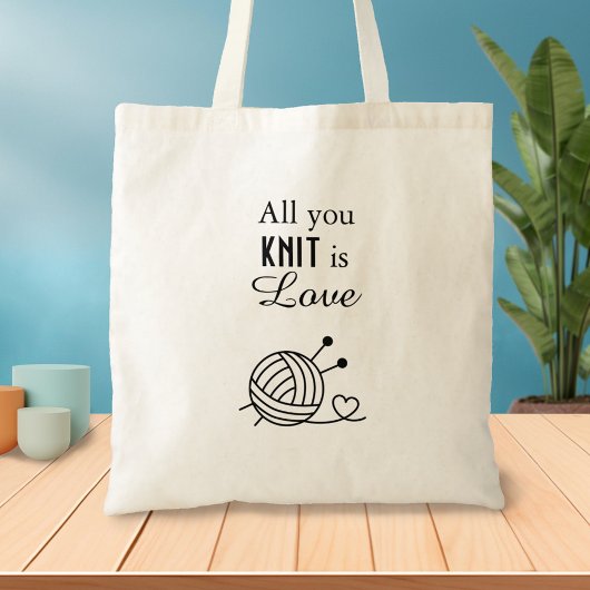Alles wat je weet is liefde tote bag