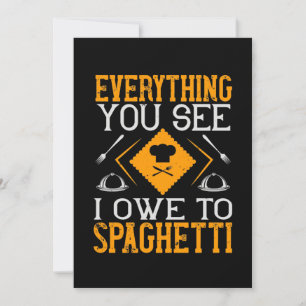 Alles wat je ziet dat ik van plan ben met Spaghett Save The Date