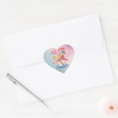 Alles wat u nodig hebt is de Sticker van Liefde & (Envelop)