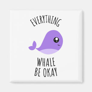 Alles wat walvis is oké magneet