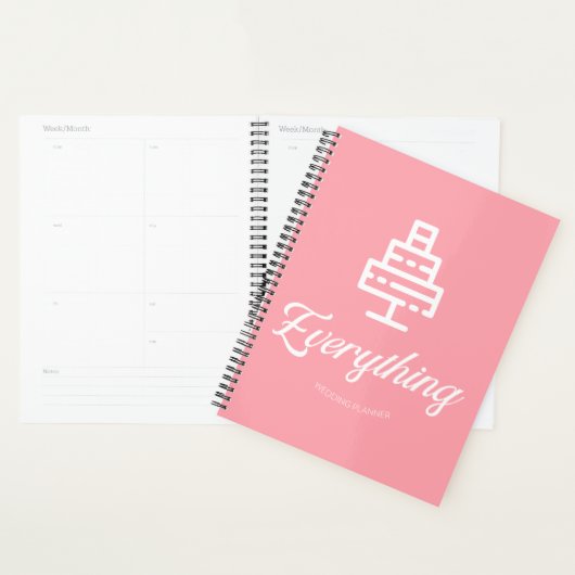 Alles Wedding Planner Elegant taartontwerp (Display)