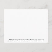 Alles werkt goed samen! briefkaart (Achterkant)