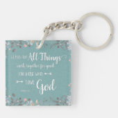 Alles werkt samen - vanaf 8:28 sleutelhanger (Achterkant)