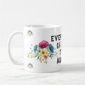 Alles wordt goed bloemen koffiemok (Links)