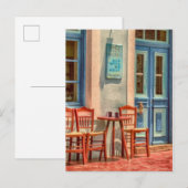 Alles zal goed zijn, het Briefkaart van het Grieks (Voorkant / Achterkant)