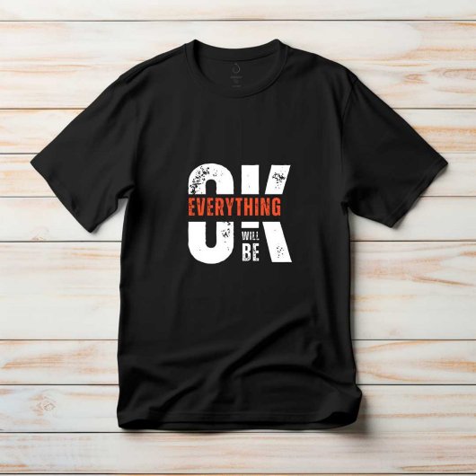 Alles zal OK Mannen T-shirt