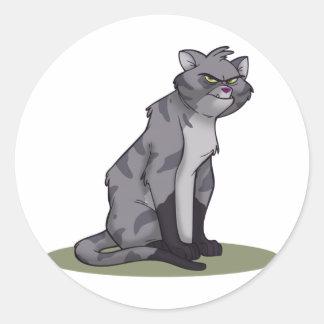 Alley Cat Ronde Sticker