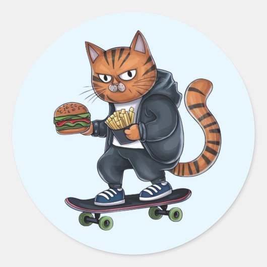 Alley Cat Sticker Set (Voorkant)