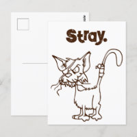 Alley Cat Tough Kat Cool Funny Tom Cartoon