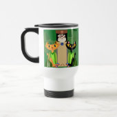 Alley Cats Fun Bowling Pets Design Retro Fun Time Reisbeker (Links)