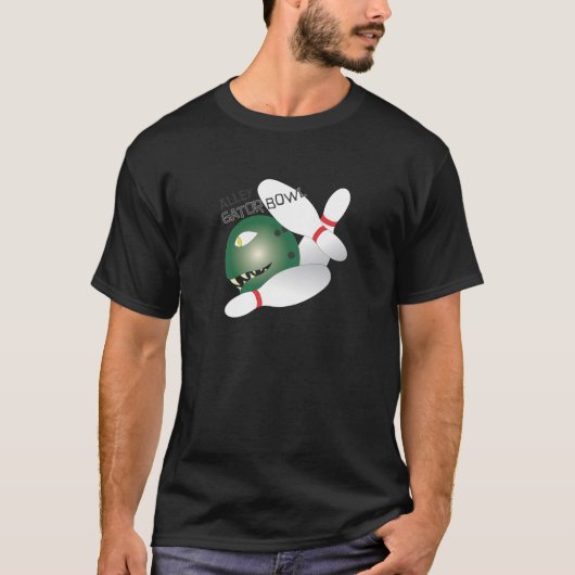 Alley Gator Bowl.ai T-shirt (Voorkant)