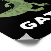 Alley Gators Bowling Team Design Poster (Hoek)