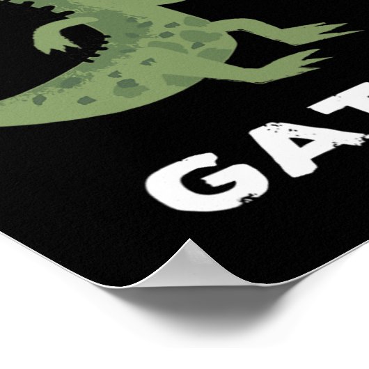 Alley Gators Bowling Team Design Poster (Hoek)