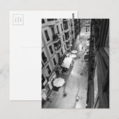 Alley in Bilbao, Spanje Briefkaart (Voorkant / Achterkant)