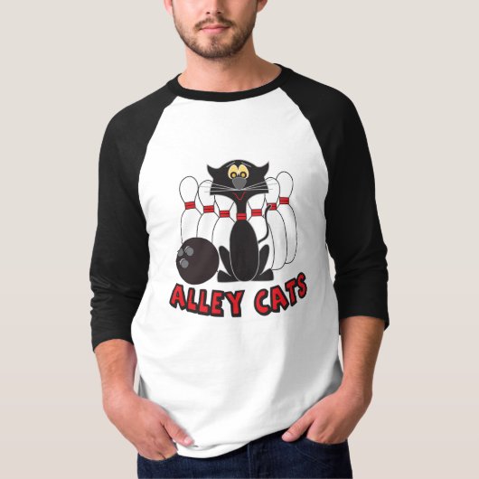 Alley katten Bowles T-shirt (Voorkant)