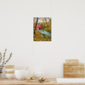 Alley Mill Dans L'Automne Poster (Cuisine)