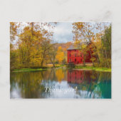 Alley Mill En Spring Bedankingskaart Briefkaart (Voorkant)