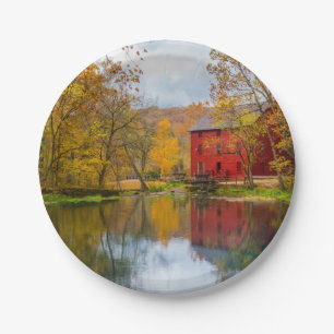 Alley Mill en Spring Papieren Bordje