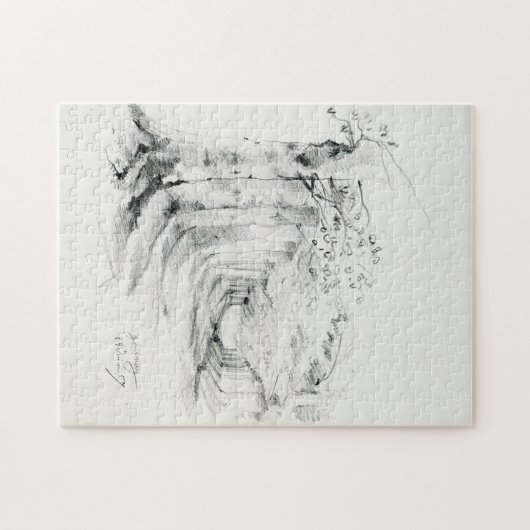 Alley of Trees Monet Fine Art Legpuzzel (Horizontaal)