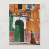 Alley Rabat Marokko Briefkaart (Voorkant)