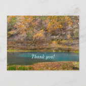 Alley Spring Uitzicht Dank u Briefkaart (Voorkant)